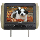Movies to Go (Single) 9" Headrest Monitor with DVD Player IR/FM Transmitters and Color Skins